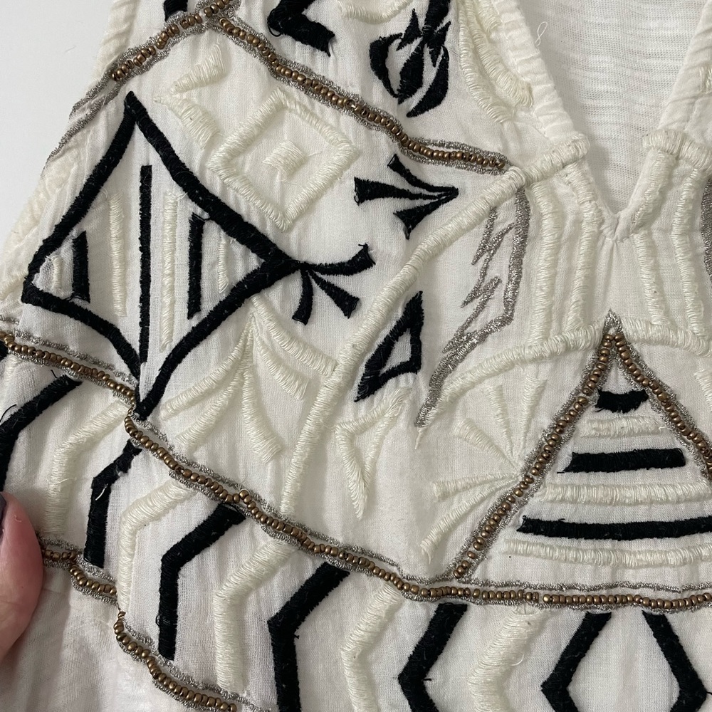Bohemian anthro top - Picture 2 of 3